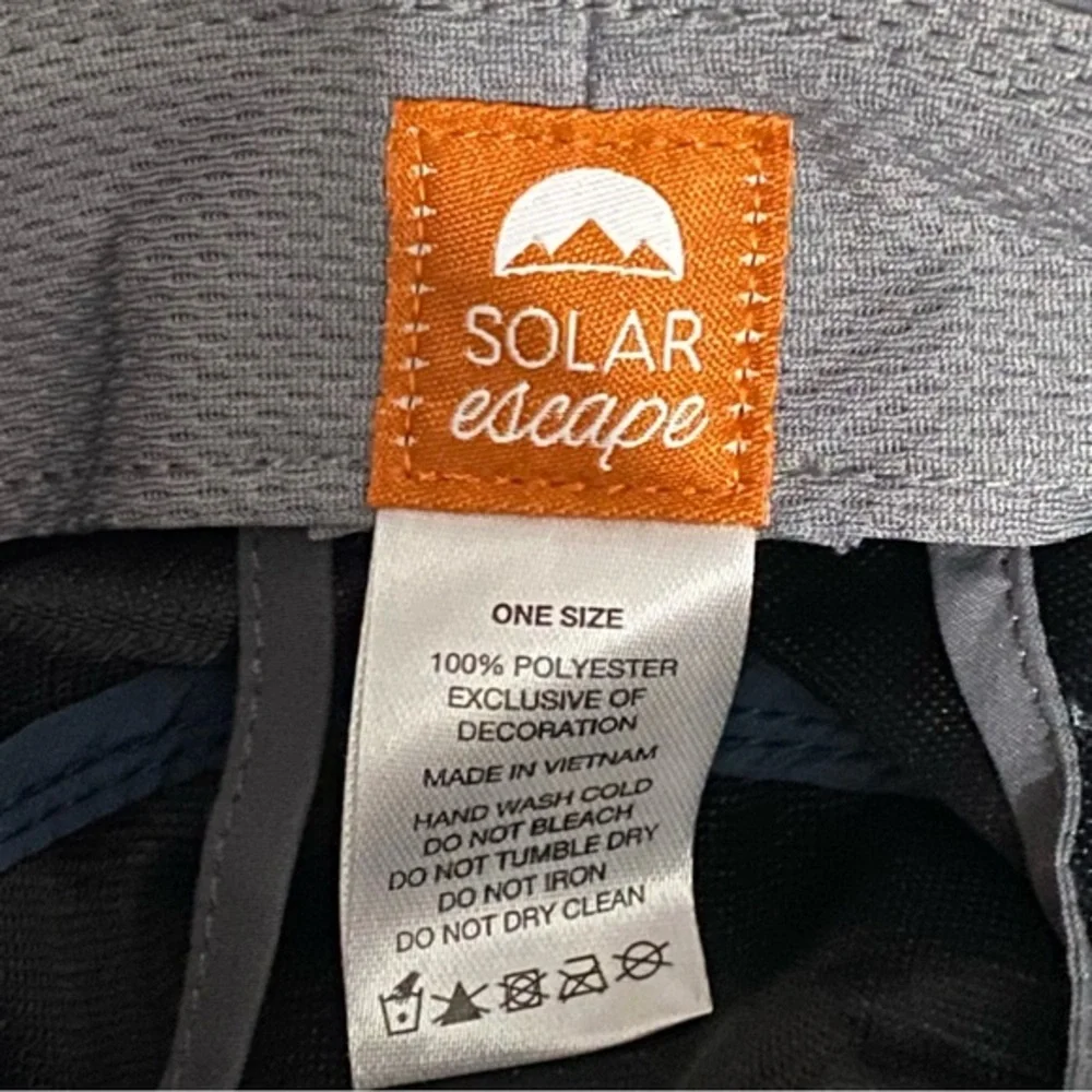 Solar Escape Boonie‎ Sun Hat Adults One Size Like New Chin Strap